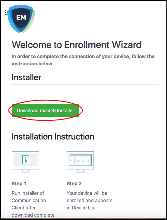 Xcitium Enterprise Admin Guide Enroll Mac OS Endpoints Xcitium